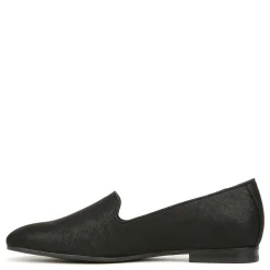 New Vionic Women's , Willa Flat Black Metallic