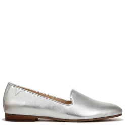 Sale Vionic Women's , Willa II Flat Silver Metallic Leather