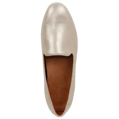 Hot Vionic Women's , Willa II Flat Gold Metallic Leather