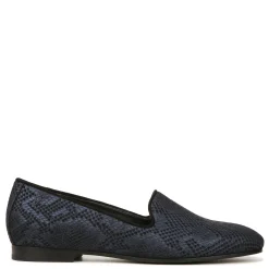 New Vionic Women's , Willa II Flat Blue Metallic Synthetic