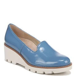 Outlet Vionic Women's , Willa Wedge Slip-On Blue Patent Leather