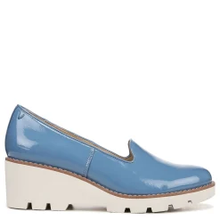 Outlet Vionic Women's , Willa Wedge Slip-On Blue Patent Leather