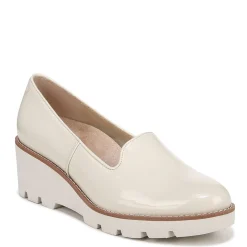 Clearance Vionic Women's , Willa Wedge Slip-On White Patent Leather