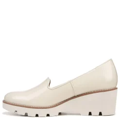 Clearance Vionic Women's , Willa Wedge Slip-On White Patent Leather