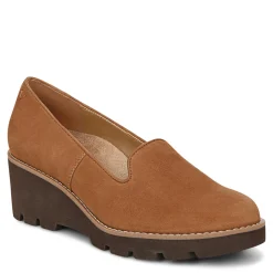 Discount Vionic Women's , Willa Wedge Slip-On Toffee