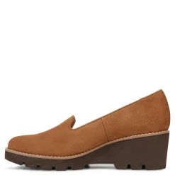 Discount Vionic Women's , Willa Wedge Slip-On Toffee