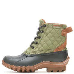 Wolverine Women's , Torrent Quilted Duck Boot Green