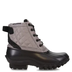 Wolverine Women's , Torrent Quilted Duck Boot Gray