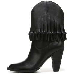 New Zodiac Women's , Donna Boot Black Leather