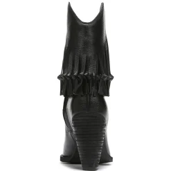 New Zodiac Women's , Donna Boot Black Leather